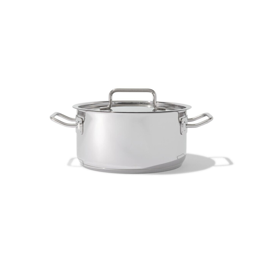 HEMA HEMA Kookpan Ø20cm Napoli (zilver) HEMA HEMA Kookpan Ø20cm Napoli (zilver) afbeelding 1