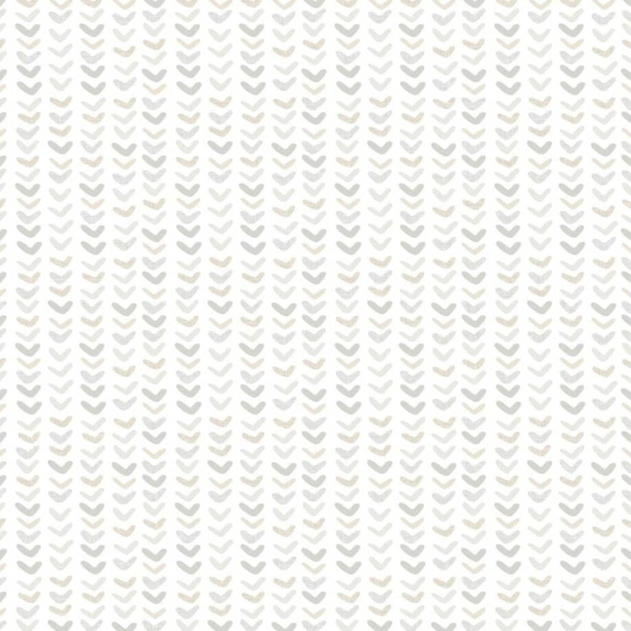 Noordwand Behang Mondo baby Small Harts wit en grijs Noordwand Behang Mondo baby Small Harts wit en grijs afbeelding 1