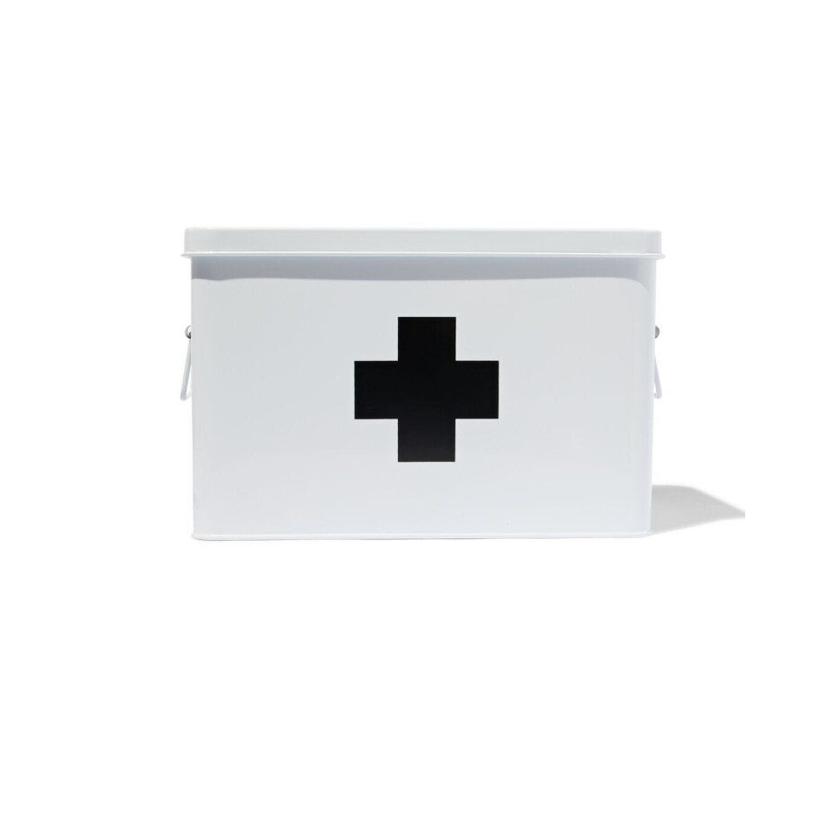 HEMA HEMA Medicijnbox 32x20x19.5 Wit (White) afbeelding 1