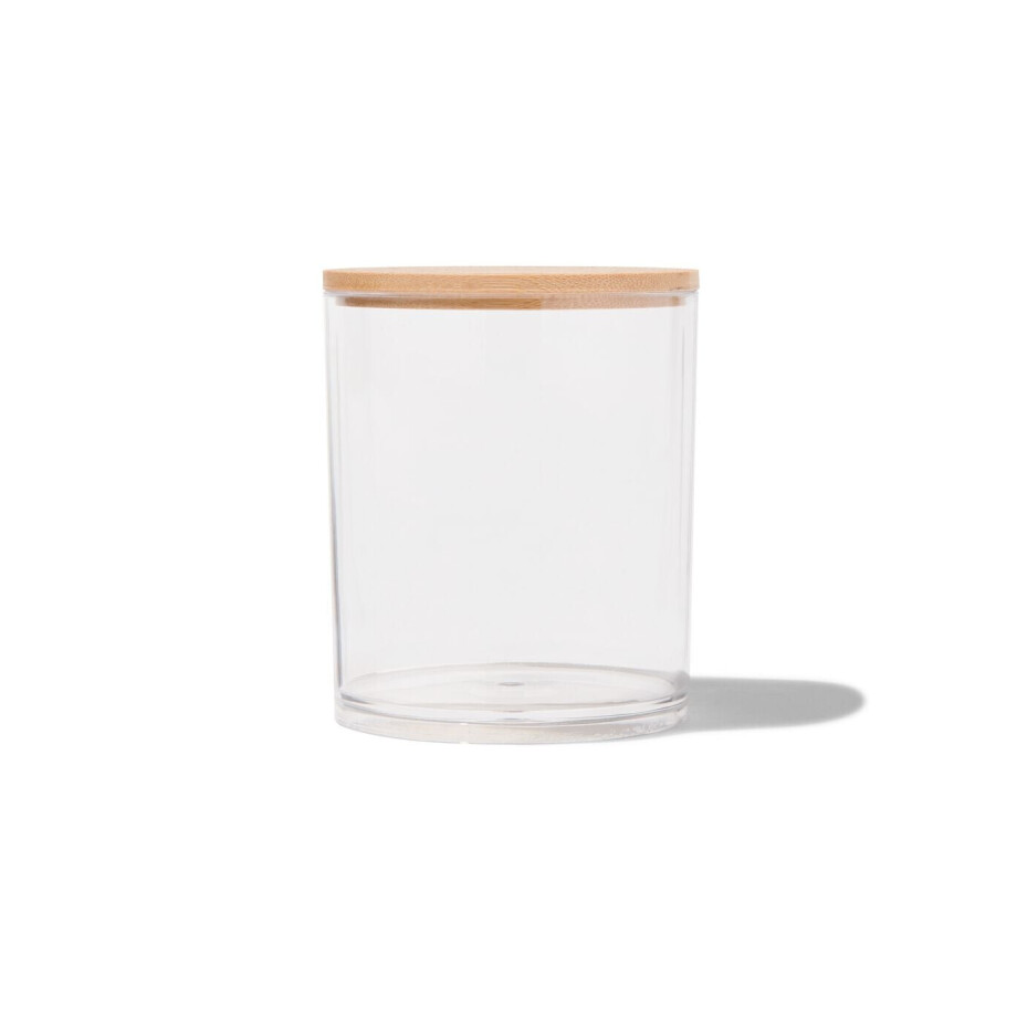 HEMA HEMA Organizer Rond Transparant Met Deksel Ø8.7x10.6 (transparant) HEMA HEMA Organizer Rond Transparant Met Deksel Ø8.7x10.6 (transparant) afbeelding 1