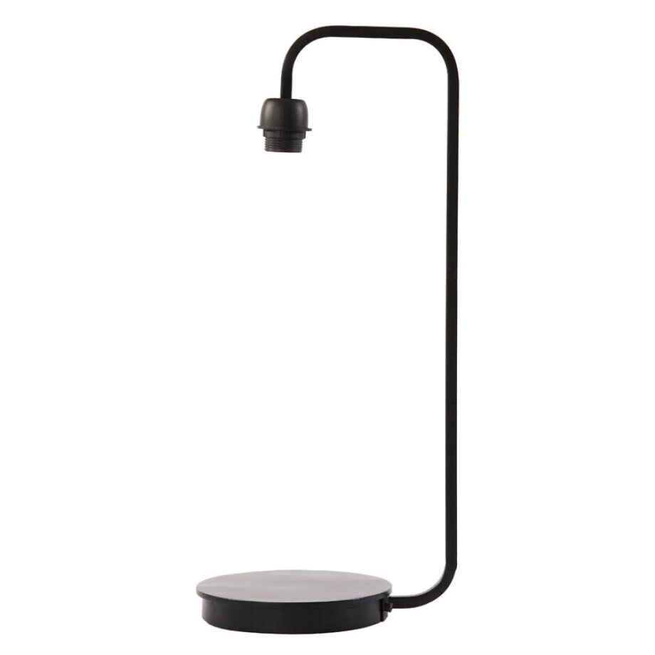 Light & Living Tafellamp 'Mareno' 60cm, kleur Mat Zwart (excl. kap) Light & Living Tafellamp 'Mareno' 60cm, kleur Mat Zwart (excl. kap) afbeelding 1