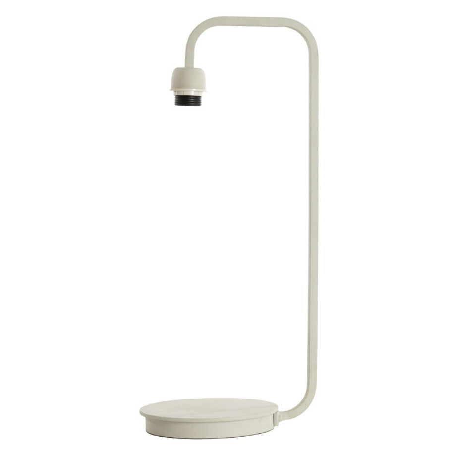 Light & Living Tafellamp 'Mareno' 60cm, kleur Crème afbeelding 1