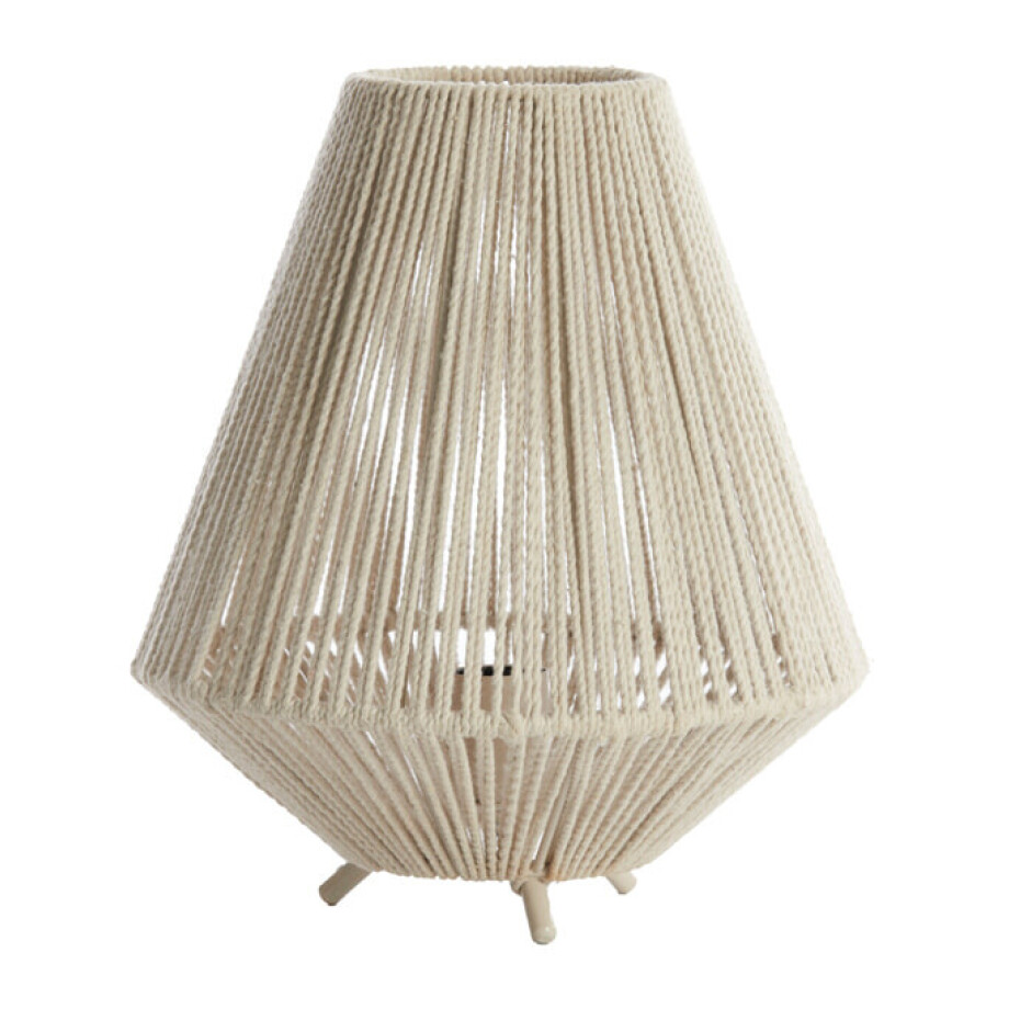 Light & Living Tafellamp 'Felida' 32cm, kleur Crème afbeelding 