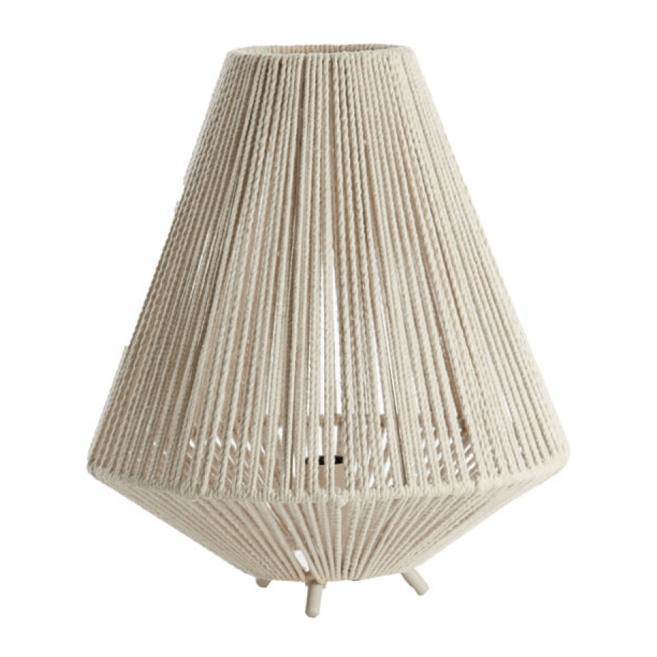 Light & Living Tafellamp 'Felida' 40cm hoog, kleur Crème afbeelding 1