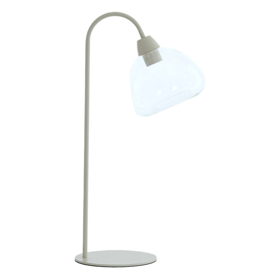 Light & Living Tafellamp 'Bisho' 61cm, kleur Crème afbeelding 1