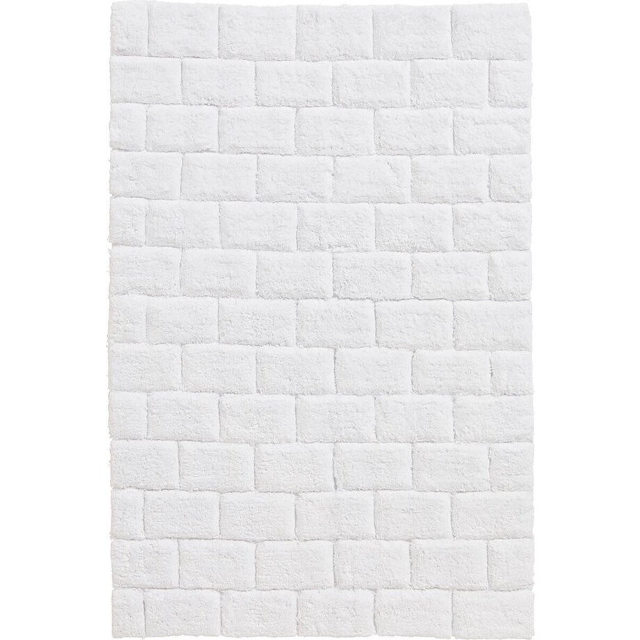 Seahorse Metro - Badmat - 60x90 cm - White Seahorse Metro - Badmat - 60x90 cm - White afbeelding 1