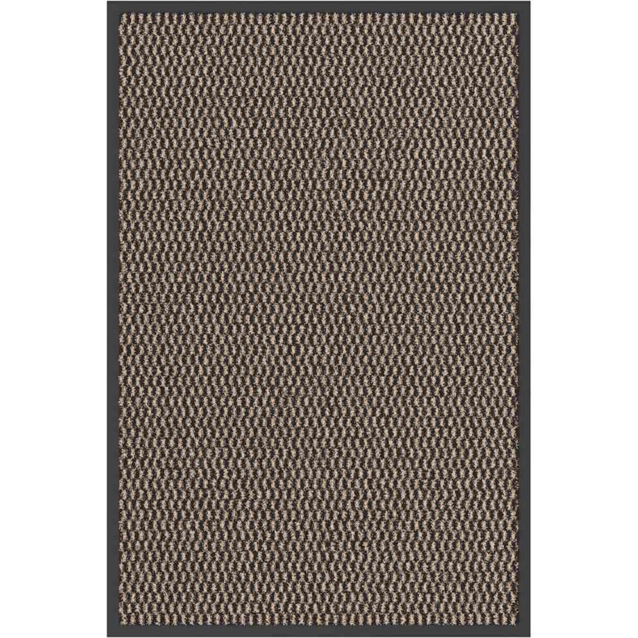 vidaXL - Deurmat - 60x90 - cm - bruin afbeelding 1