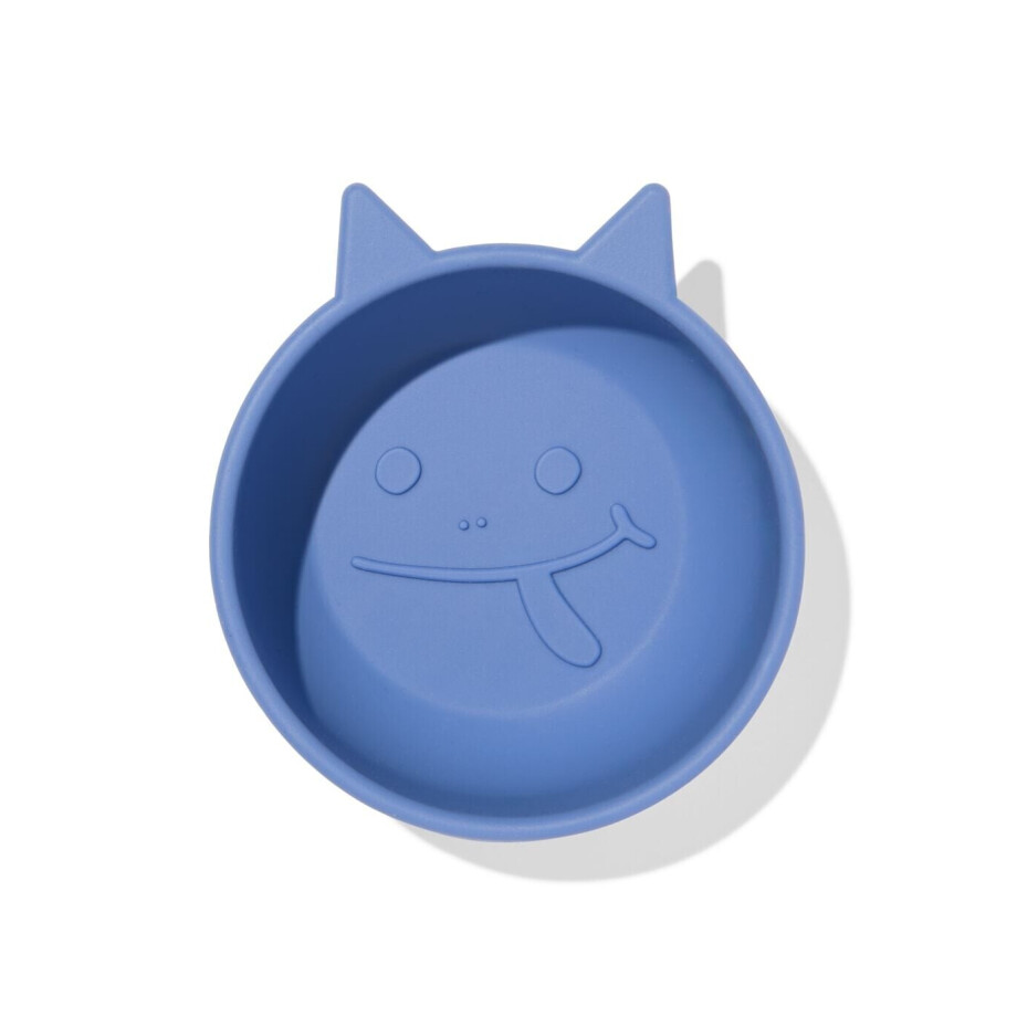 HEMA HEMA Bakje Ø10cm Monster Siliconen Blauw (blauw) afbeelding 1
