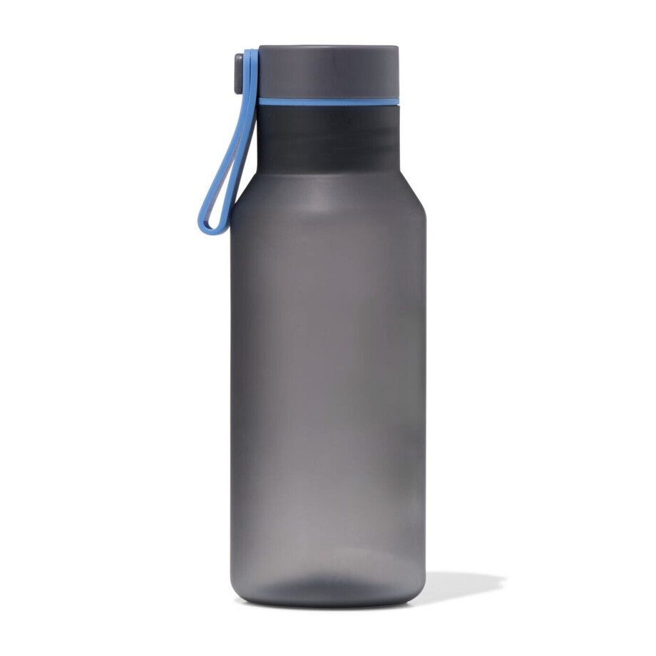 HEMA HEMA Waterfles 430ml Antraciet (antraciet) afbeelding 1