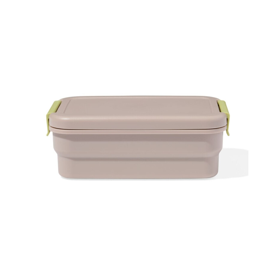 HEMA HEMA Lunchbox Modulair Klein Grijs (grijs) afbeelding 1
