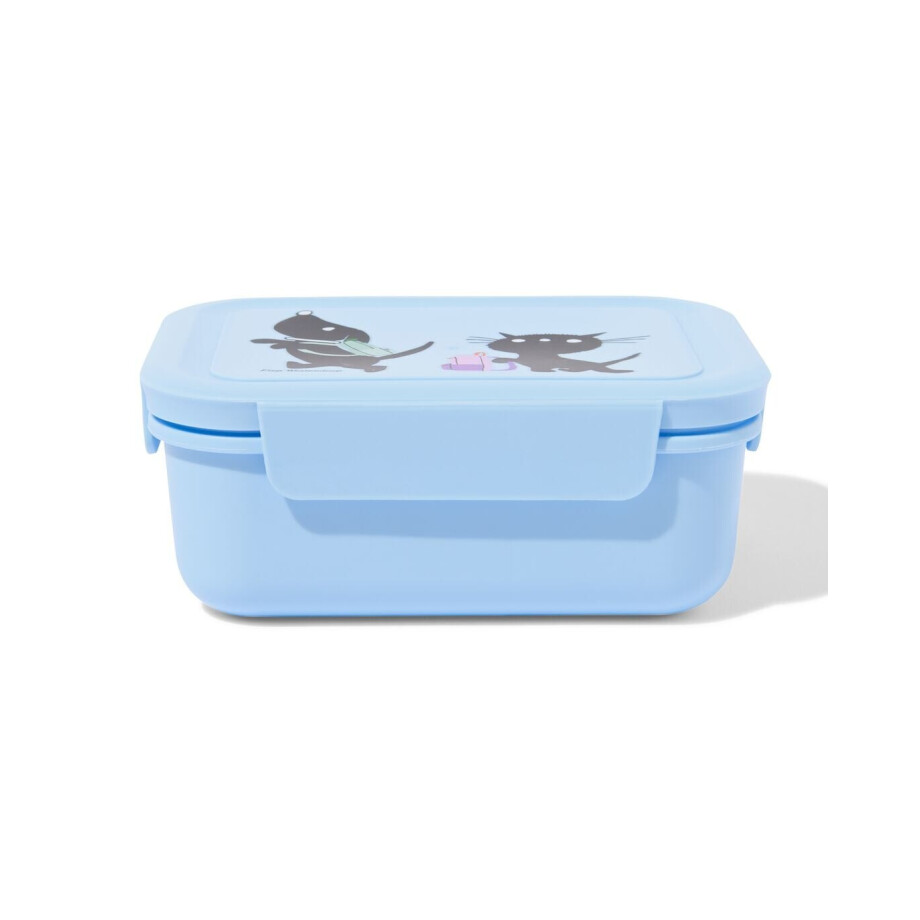 HEMA HEMA Takkie En Siepie Lunchbox 19.8x14.8x8cm (blauw) HEMA HEMA Takkie En Siepie Lunchbox 19.8x14.8x8cm (blauw) afbeelding 1
