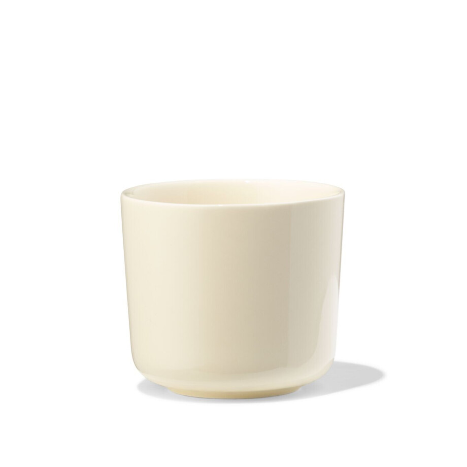 HEMA HEMA Koffiemok 200ml KNAP New Bone Geel (geel) afbeelding 1