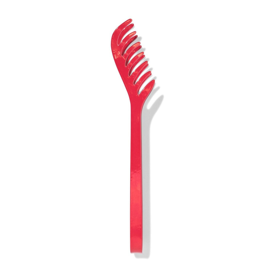HEMA HEMA Serveertang 27cm Rvs (rood) afbeelding 1