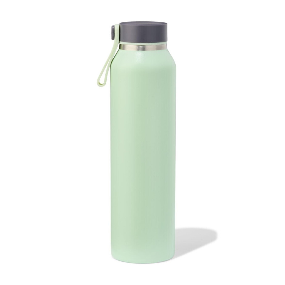 HEMA HEMA Isoleerfles 500ml Rvs Groen (groen) HEMA HEMA Isoleerfles 500ml Rvs Groen (groen) afbeelding 1