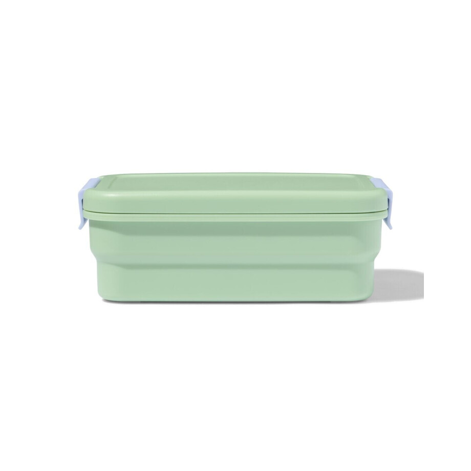 HEMA HEMA Lunchbox Modulair Klein Groen afbeelding 