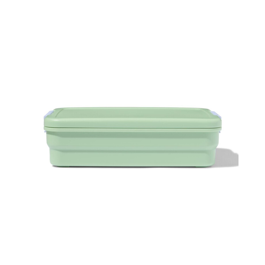HEMA HEMA Lunchbox Modulair Groot Groen afbeelding 