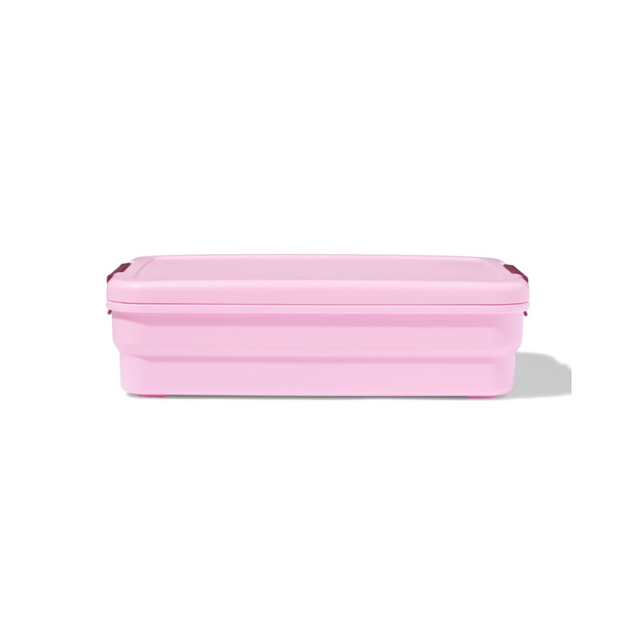 HEMA HEMA Lunchbox Modulair Groot Groen (roze) afbeelding 1