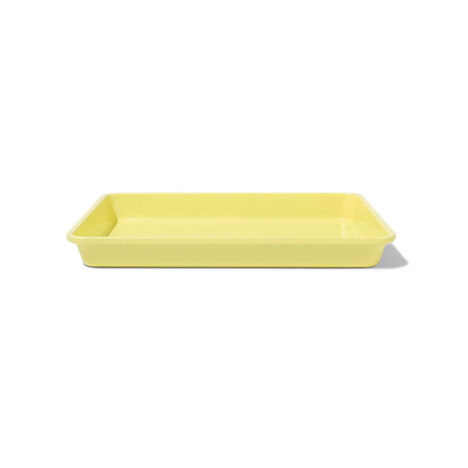 HEMA HEMA Brownievorm 28x19cm PFAS-vrij (geel) afbeelding 1