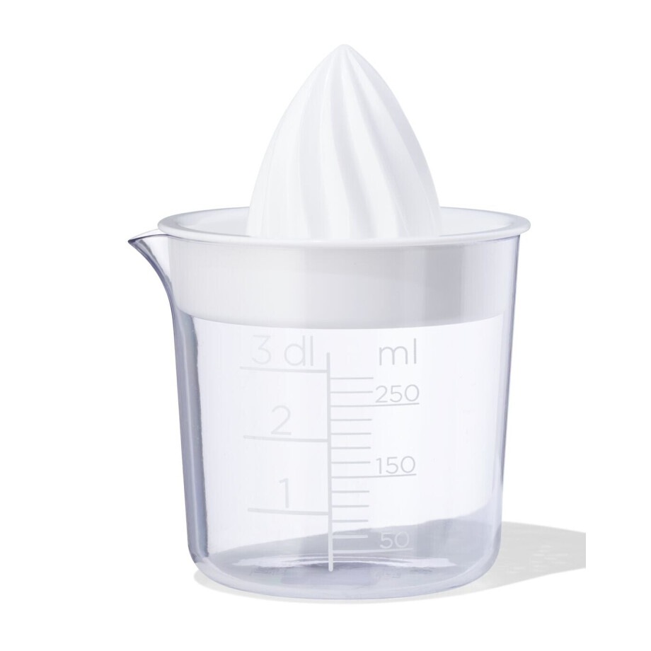 HEMA HEMA Witte Vruchtenpers Wit 300ml (White) afbeelding 1