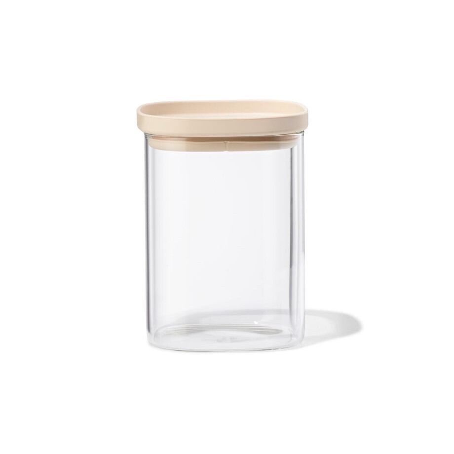 HEMA HEMA Voorraad Bus 1000ml Glas Met Deksel (transparant) HEMA HEMA Voorraad Bus 1000ml Glas Met Deksel (transparant) afbeelding 1