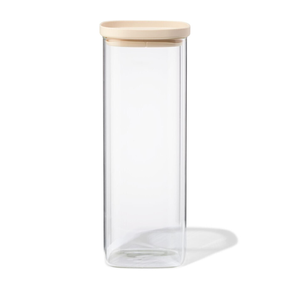 HEMA HEMA Voorraad Bus 2100ml Glas Met Deksel (transparant) HEMA HEMA Voorraad Bus 2100ml Glas Met Deksel (transparant) afbeelding 1