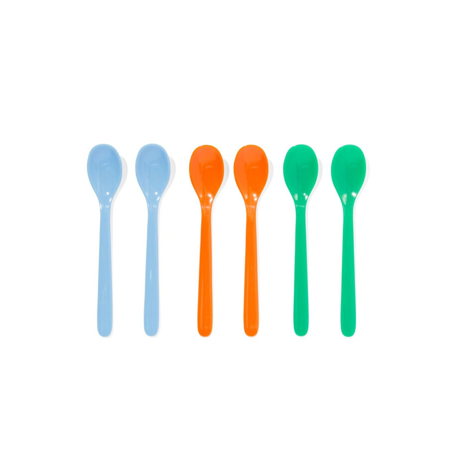 HEMA HEMA Eierlepeltjes 6 Stuks afbeelding 