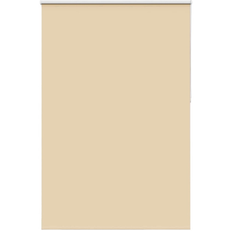 vidaXL - Rolgordijn - verduisterend - 160x210 - cm - stofbreedte - 156,6 - cm - beige afbeelding 1