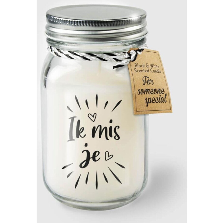 Paper Dreams Geurkaars Vanille - Ik Mis Je afbeelding 1