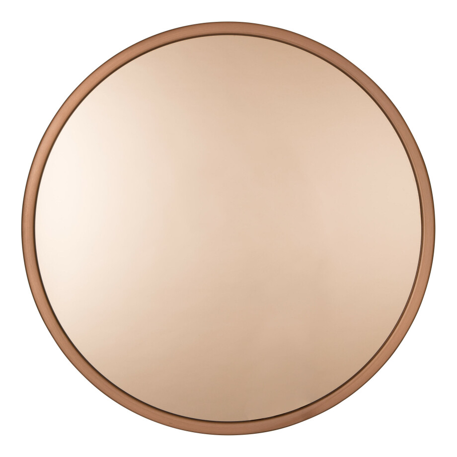 Zuiver Ronde Spiegel 'Bandit' 60cm, kleur Koper Zuiver Ronde Spiegel 'Bandit' 60cm, kleur Koper afbeelding 1