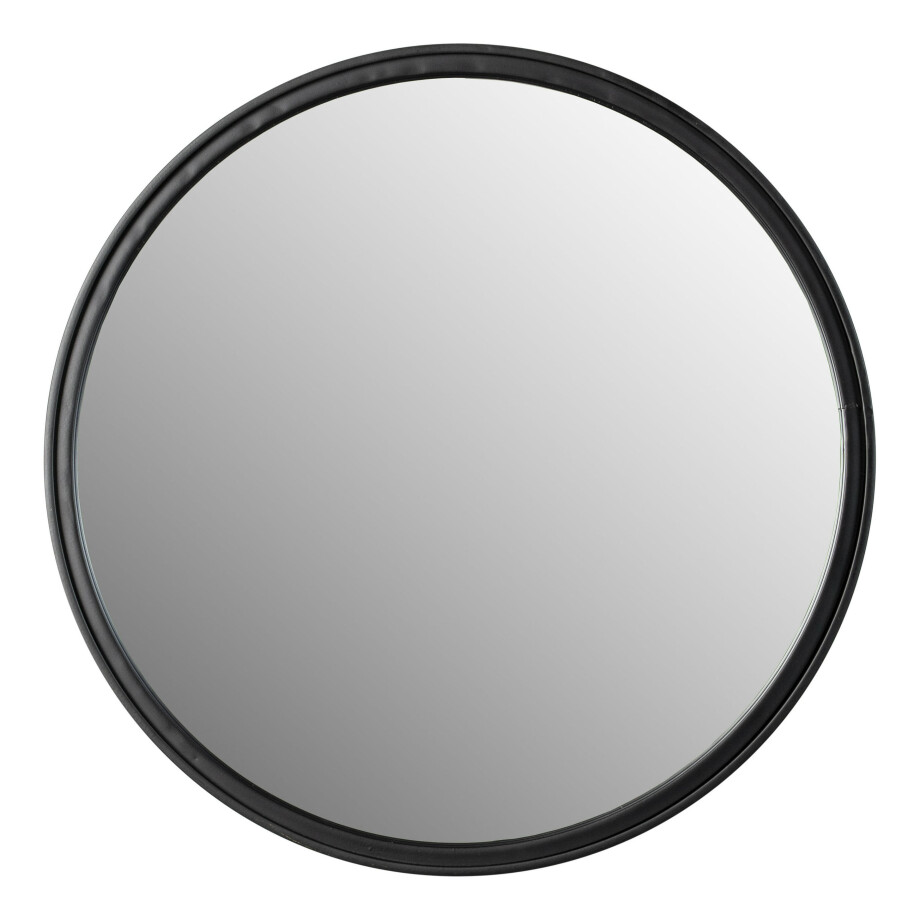 ZILT Ronde Spiegel 'Larrys' 60cm, kleur Zwart ZILT Ronde Spiegel 'Larrys' 60cm, kleur Zwart afbeelding 1