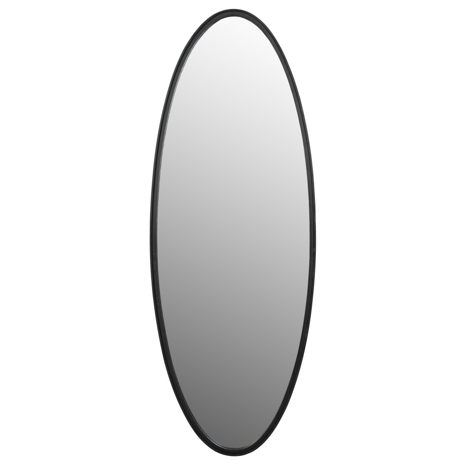 ZILT Ovale Spiegel 'Larrys' 160 x 60cm, kleur Zwart afbeelding 1
