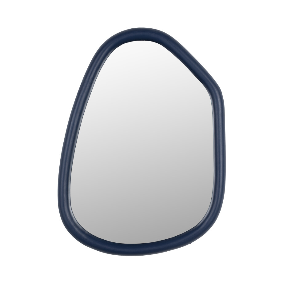 Zuiver Organische Spiegel 'Looks' 67 x 49cm, kleur Blauw afbeelding 1