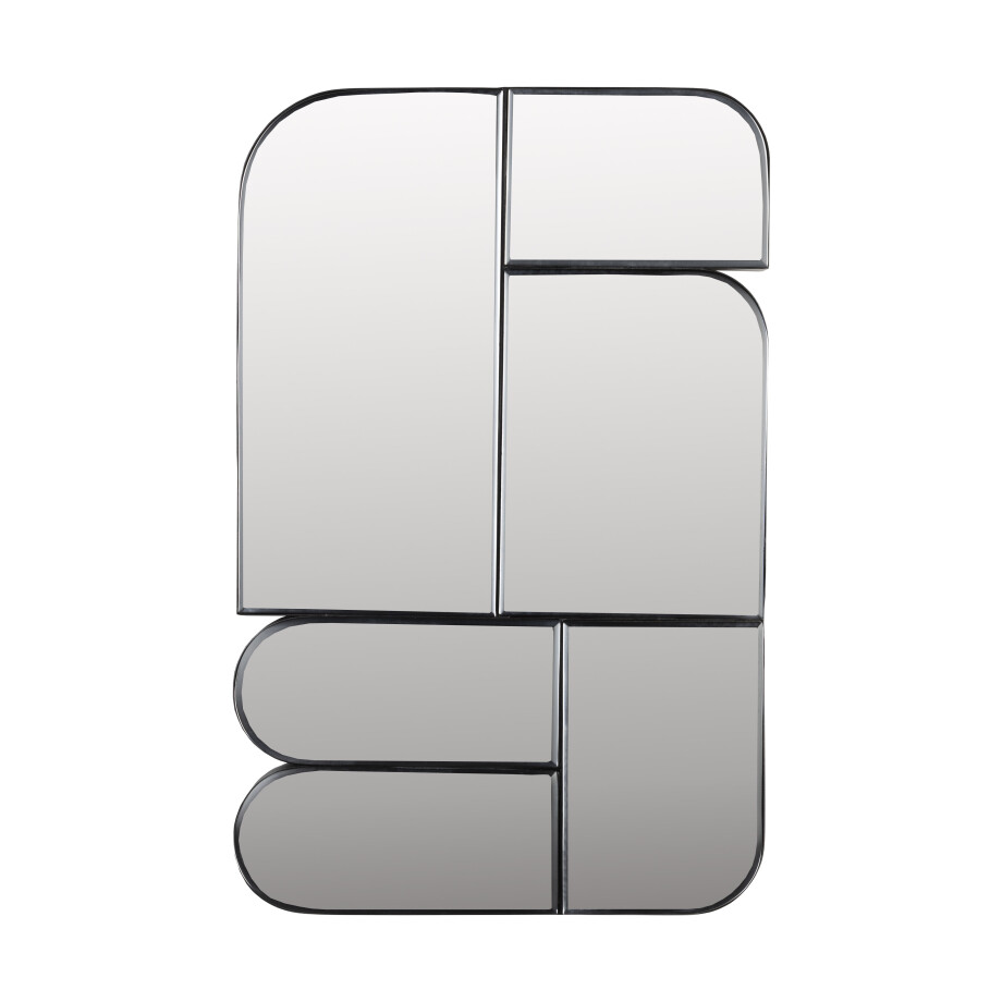 Zuiver Organische Spiegel 'Glamour' 70 x 45cm, kleur Donkerbruin Zuiver Organische Spiegel 'Glamour' 70 x 45cm, kleur Donkerbruin afbeelding 1