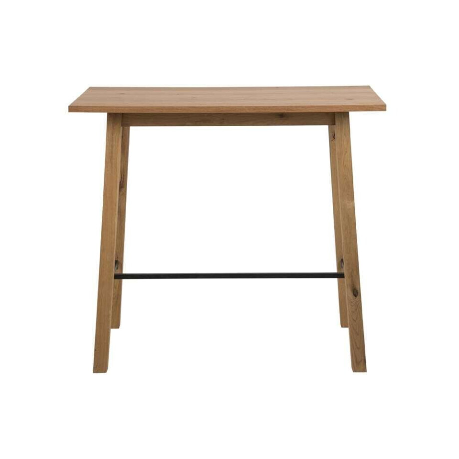 Leen Bakker - Bartafel Liden - Eikenkleur - 105x117x58 Cm - Hout - Bruin Leen Bakker - Bartafel Liden - Eikenkleur - 105x117x58 Cm - Hout - Bruin afbeelding 1