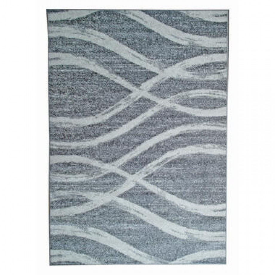 Vloerkleed Florence - grijs/wit - 160x230 cm - Leen Bakker afbeelding 1