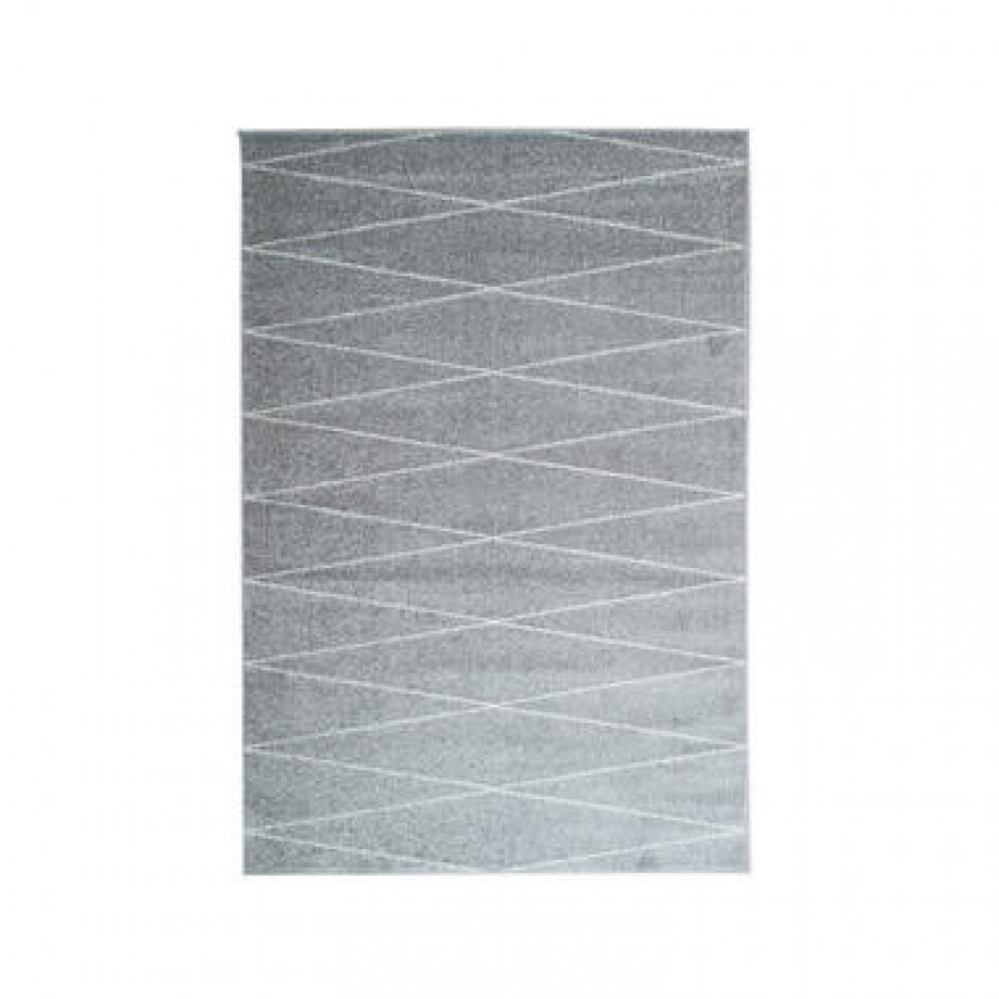 Vloerkleed Florence gelijnd - grijs - 200x290 cm afbeelding 1