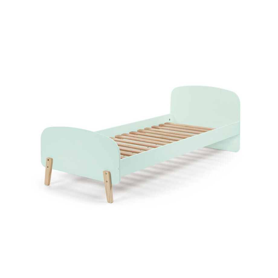 Leen Bakker - Vipack Bed Kiddy - Mint - 72,5x95x205,5 Cm - MDF - Groen - 205.5x95x72.5 Cm afbeelding 1