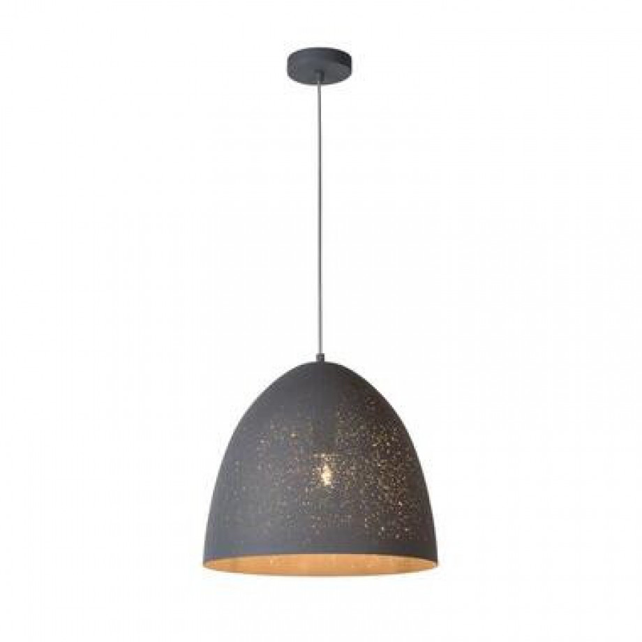 Lucide hanglamp Eternal - grijs - Ø40 cm - Leen Bakker afbeelding 1