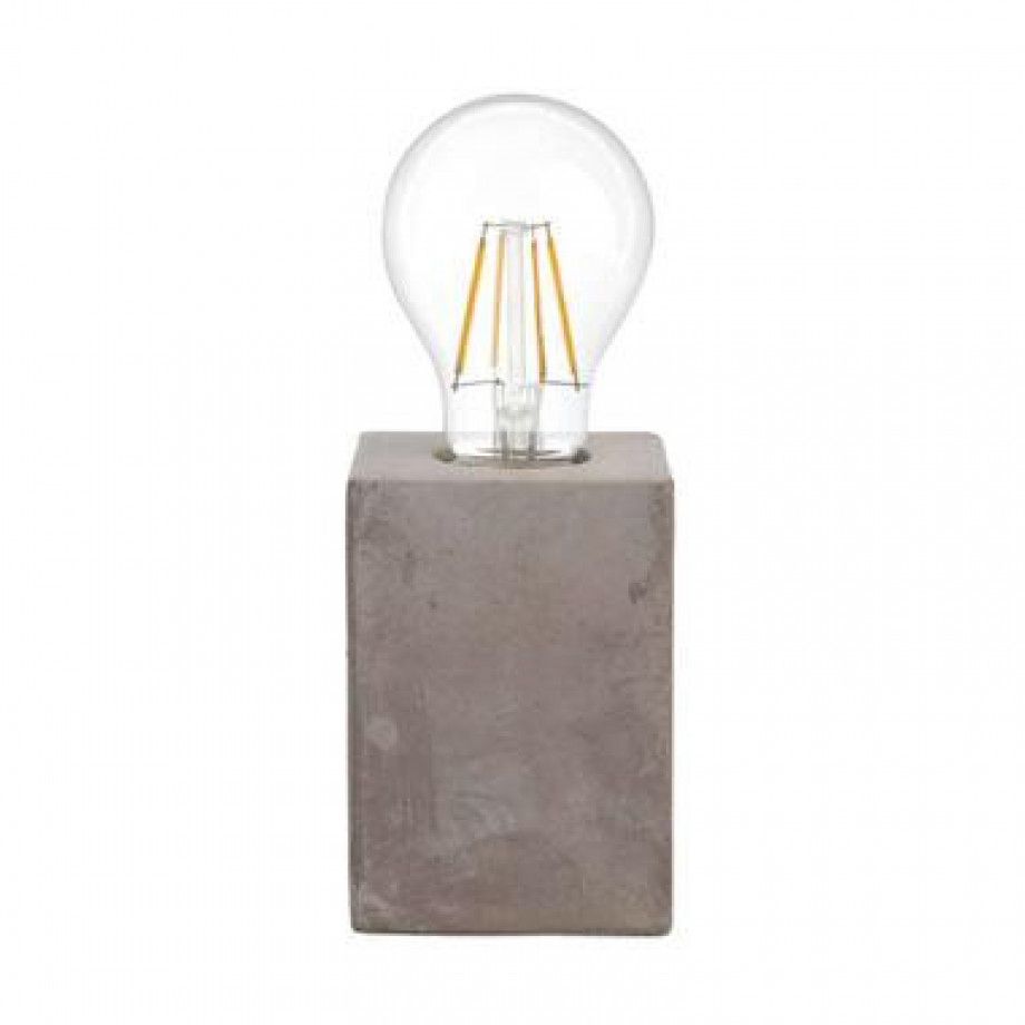 EGLO tafellamp Prestwick - beton - Leen Bakker afbeelding 1