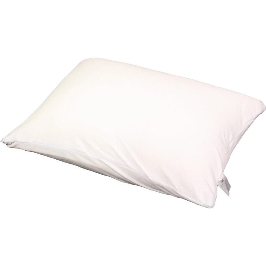 Leen Bakker - Polydaun Hoofdkussen Kalmar - 65x50 Cm - Traagschuim - Wit Leen Bakker - Polydaun Hoofdkussen Kalmar - 65x50 Cm - Traagschuim - Wit afbeelding 1