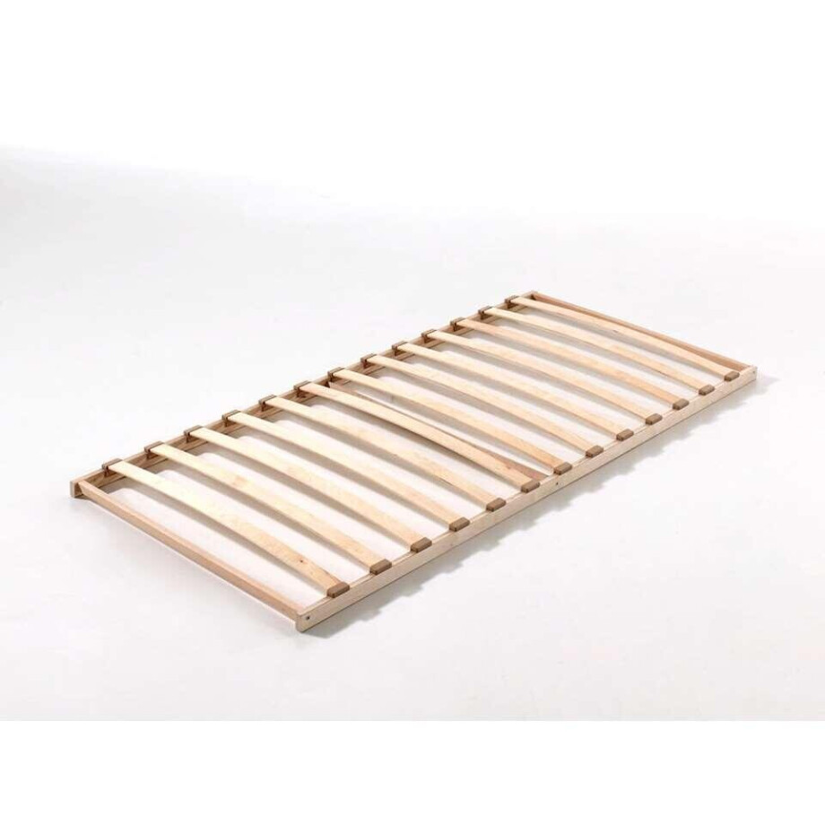 Leen Bakker - Vipack Lattenbodem Kader 14 Latten - 90x200x12 Cm - Hout - Bruin Leen Bakker - Vipack Lattenbodem Kader 14 Latten - 90x200x12 Cm - Hout - Bruin afbeelding 1