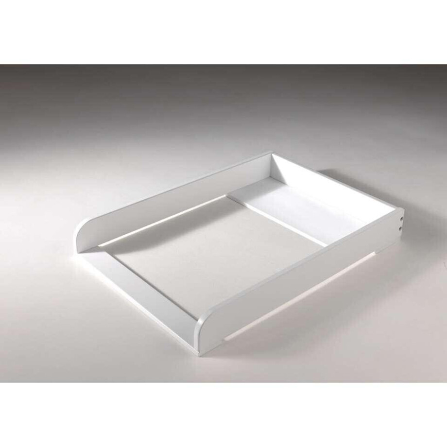 Leen Bakker - Vipack Opzet Commode Erik - 76x54x10 Cm - MDF - Wit Leen Bakker - Vipack Opzet Commode Erik - 76x54x10 Cm - MDF - Wit afbeelding 1