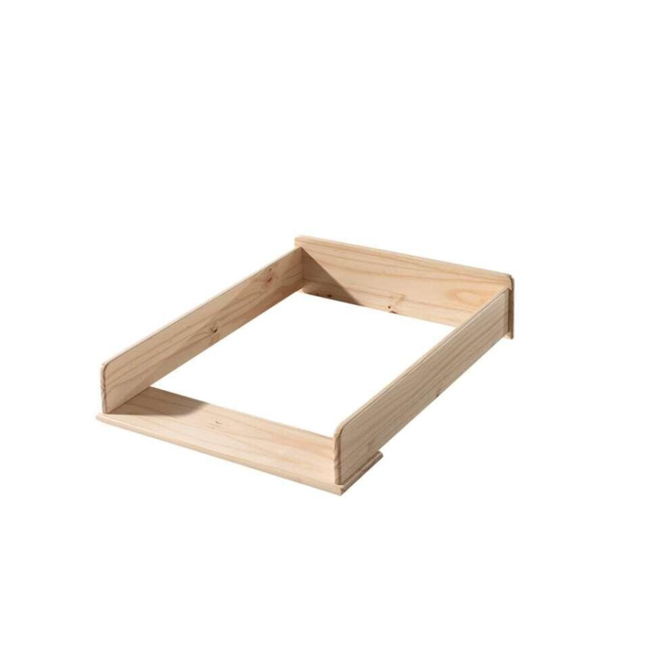 Leen Bakker - Vipack Opzet Commode Kiddy - 14x53x72 Cm - Grenenhout - Bruin afbeelding 1