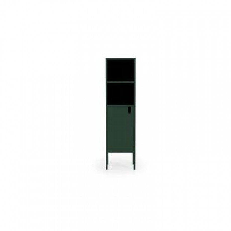 Tenzo wandkast Uno 1-deurs - groen - 152x40x40 cm - Leen Bakker afbeelding 1
