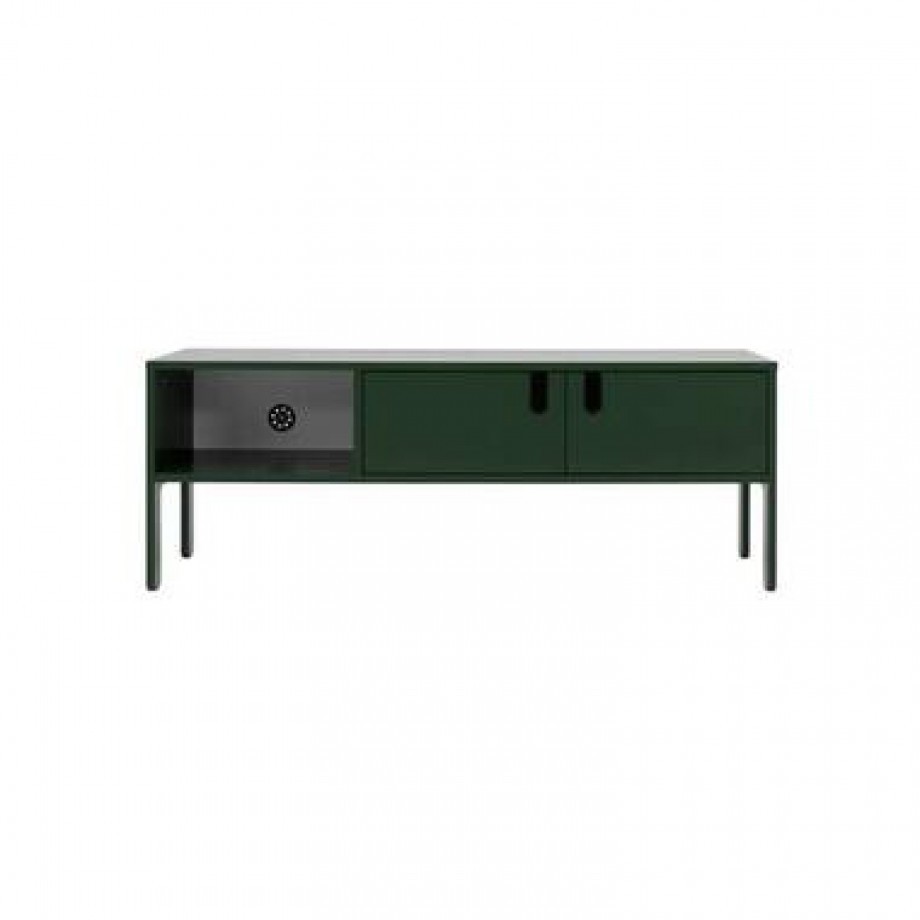 Tenzo tv-meubel Uno 2-deurs - groen - 50x137x40 cm - Leen Bakker afbeelding 1