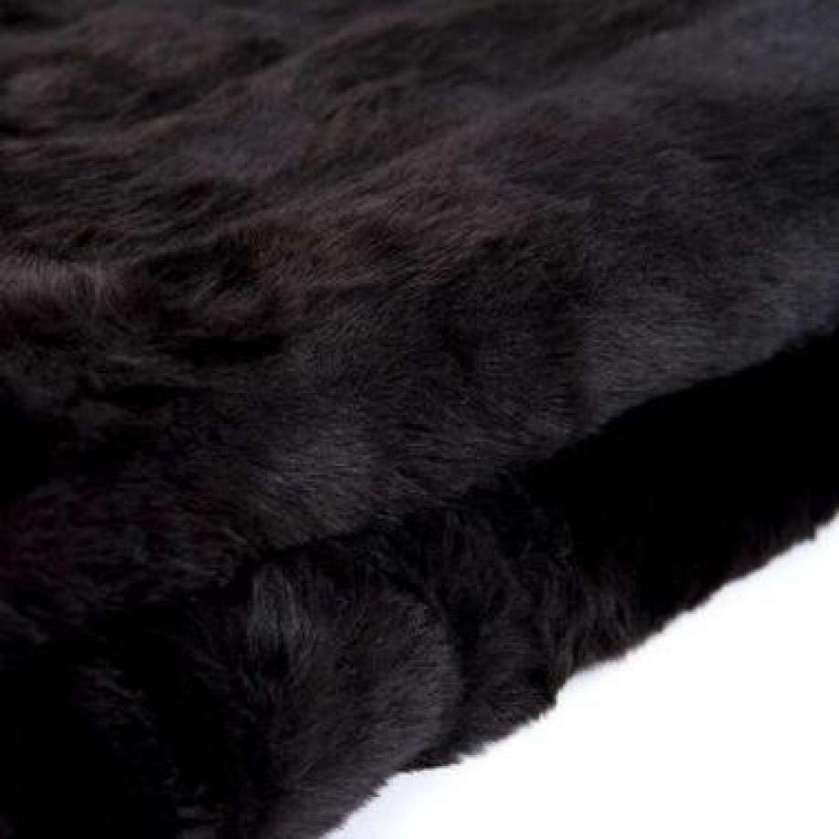 Plaid Donna - zwart - 140x180 cm - Leen Bakker afbeelding 1