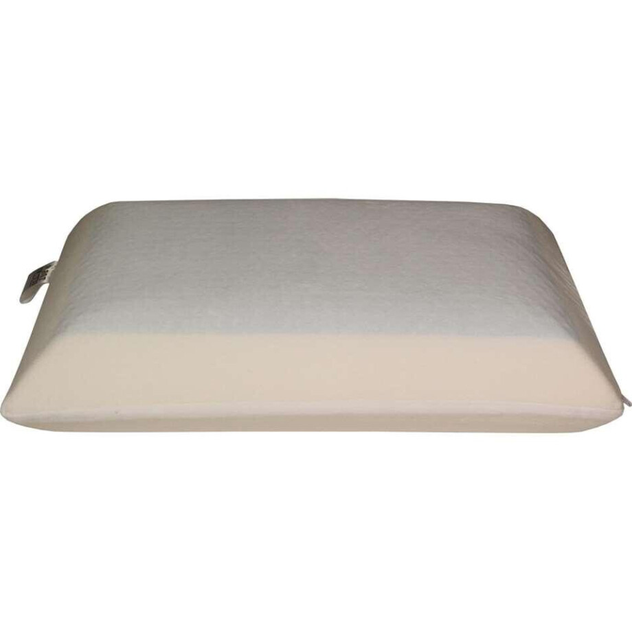 Leen Bakker - Polydaun Hoofdkussen Traagfoam Coolgel - 60x40x14 Cm - Traagschuim - Wit Leen Bakker - Polydaun Hoofdkussen Traagfoam Coolgel - 60x40x14 Cm - Traagschuim - Wit afbeelding 1