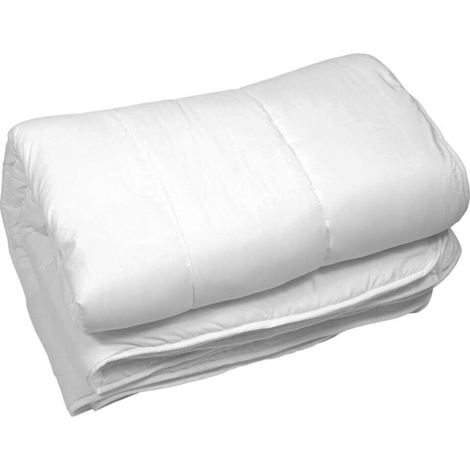 Leen Bakker - Polydaun Kinderdekbed Micky - 4-seizoenen - 120x150 Cm - Polyester/Katoen - Wit Leen Bakker - Polydaun Kinderdekbed Micky - 4-seizoenen - 120x150 Cm - Polyester/Katoen - Wit afbeelding 1