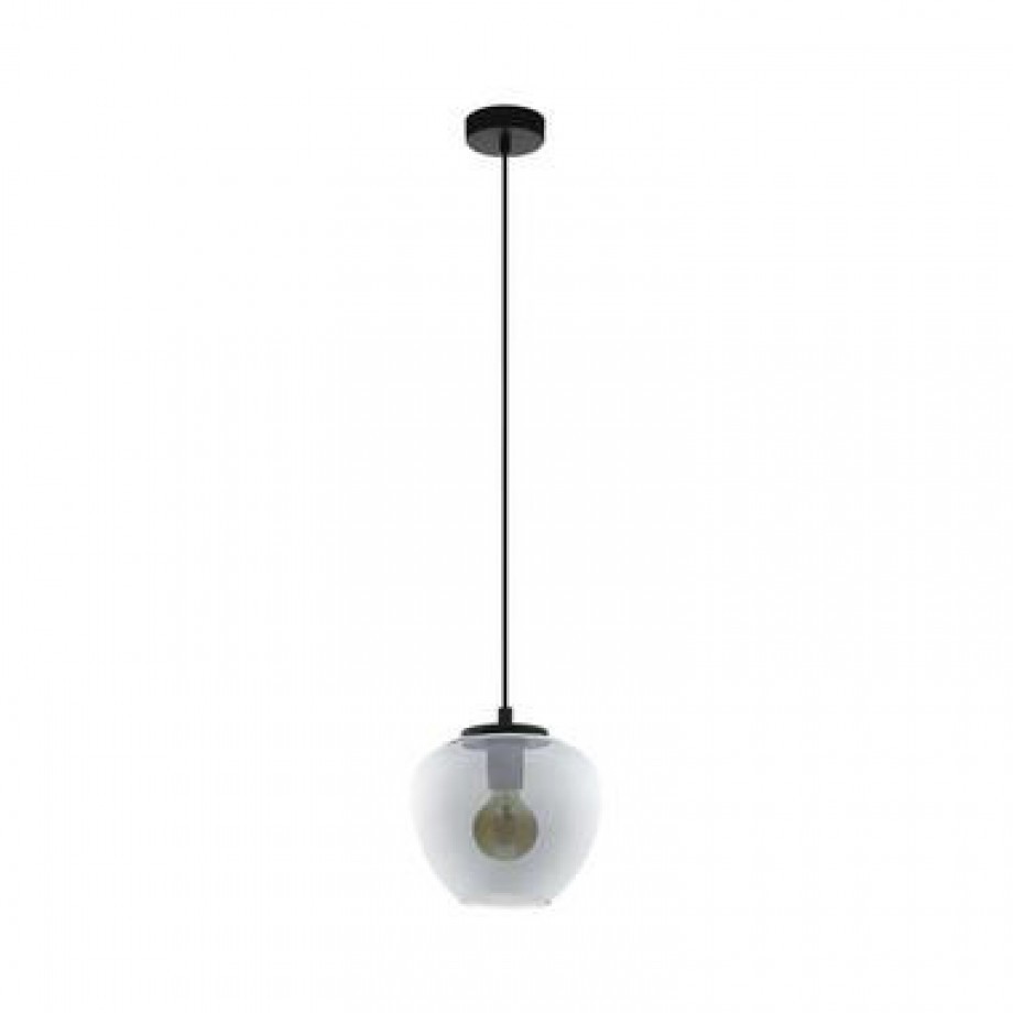EGLO hanglamp Priorat 23,5 cm - zwart - Leen Bakker afbeelding 1