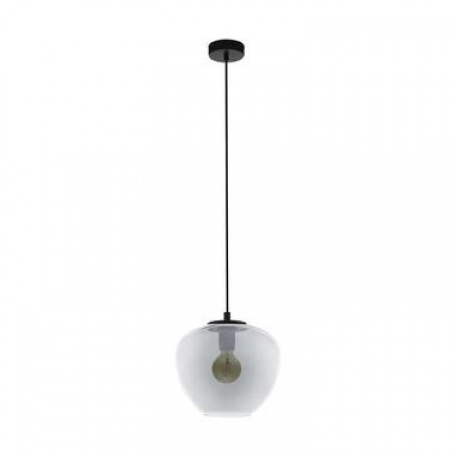 EGLO hanglamp Priorat 29 cm - zwart - Leen Bakker afbeelding 1